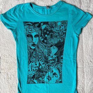 Psychedelic Art Graphic T Shirt